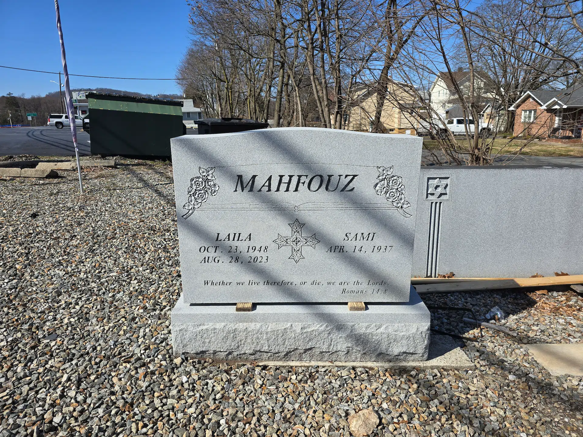 Granite Headstone Pricing hand-carved by Granite Price Guide in NJ — image 1