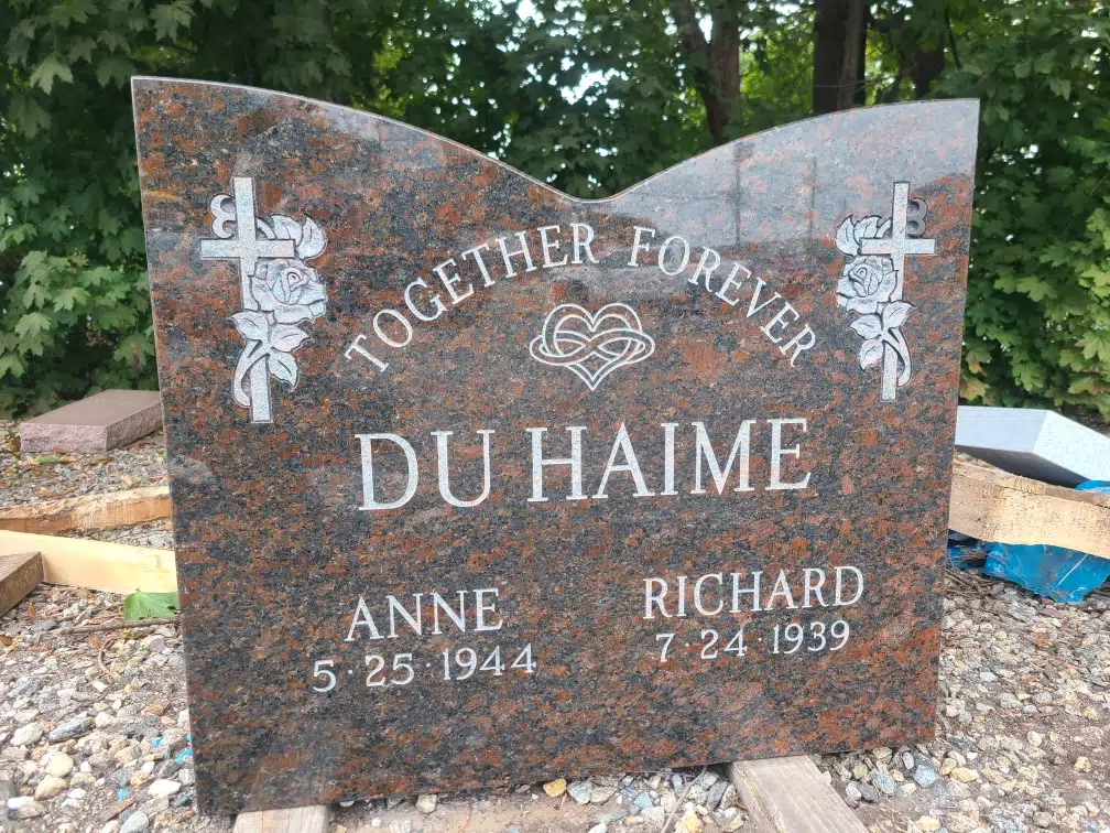 Granite Headstone Pricing hand-carved by Granite Price Guide in NJ — image 2