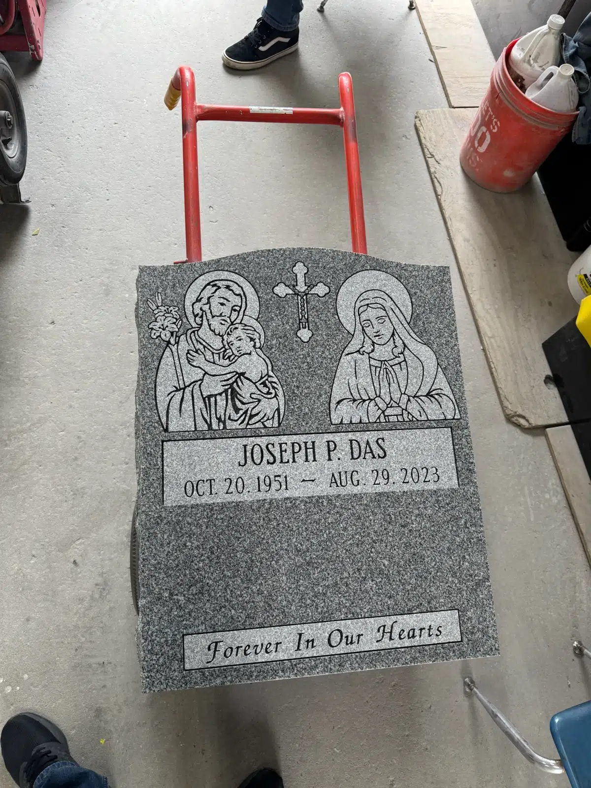 Granite Headstone Pricing hand-carved by Granite Price Guide in NJ — image 9